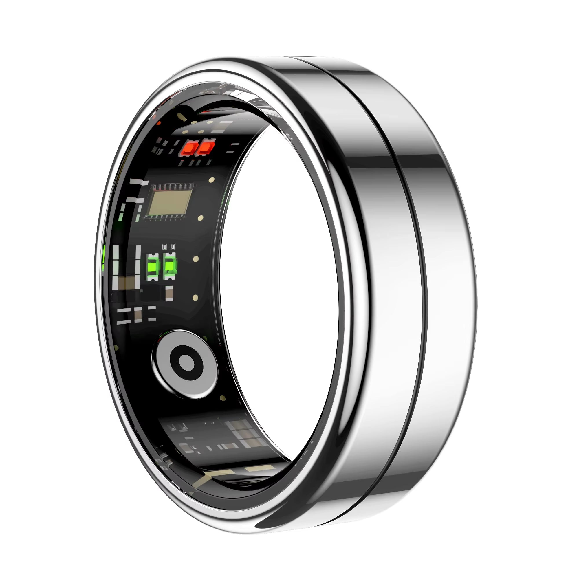 R04 Smart Rings Men Women with Charging Case Health and Sleep Monitor Smart Ring 5ATM Waterproof Multi-Sport Mode Camera Control