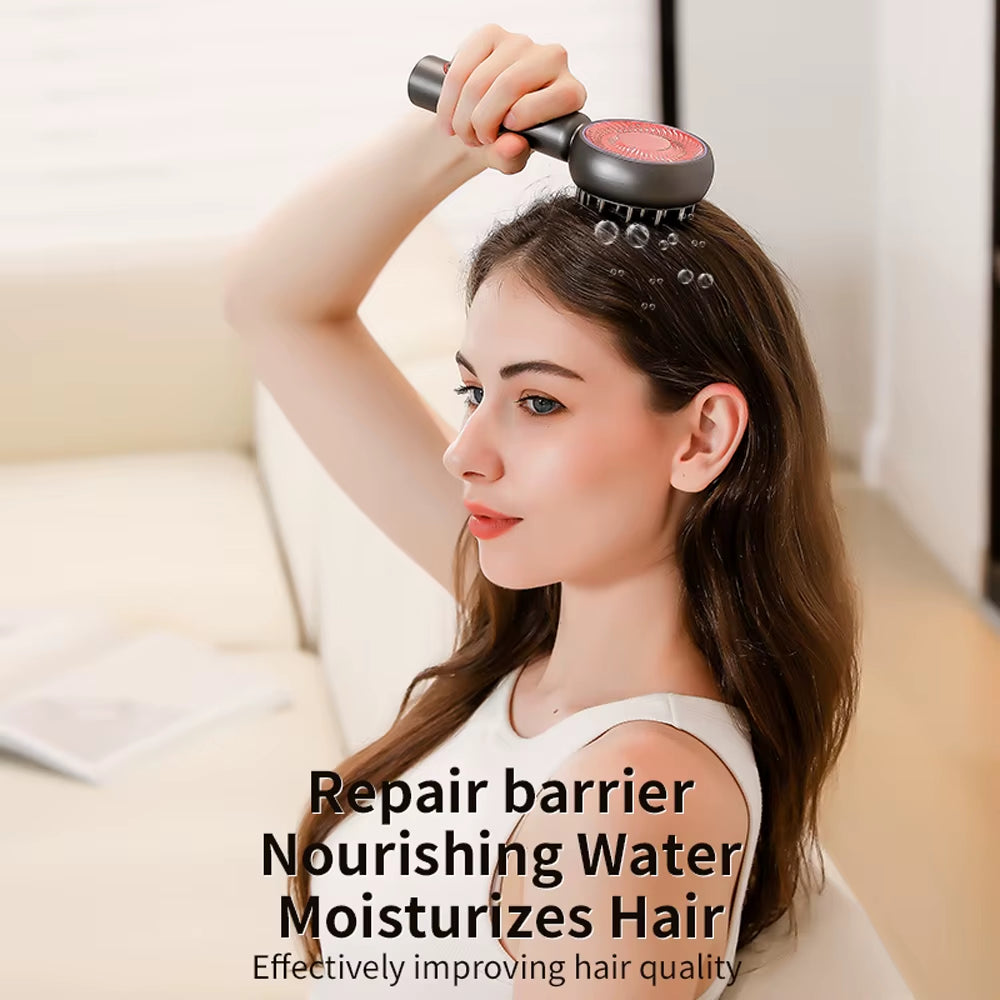 Electric Vibration Massage Comb Red Light Therahy Scalp Brush Hair Head Massage anti Hair Loss Scalp Massager
